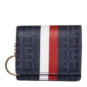 Roma coated canvas coin purse